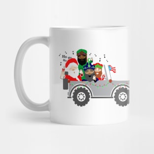 Puerto Rico Chinchorreo Coquito Christmas Santa & Three Kings Mug